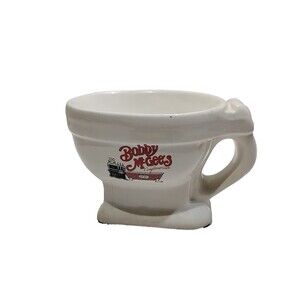 Vintage Bobby Mcgee's Conglomeration Restaurant Vintage Toilet Coffee Mug 8 oz
